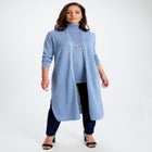 Carefree Cashmere Duster Sweater image number null