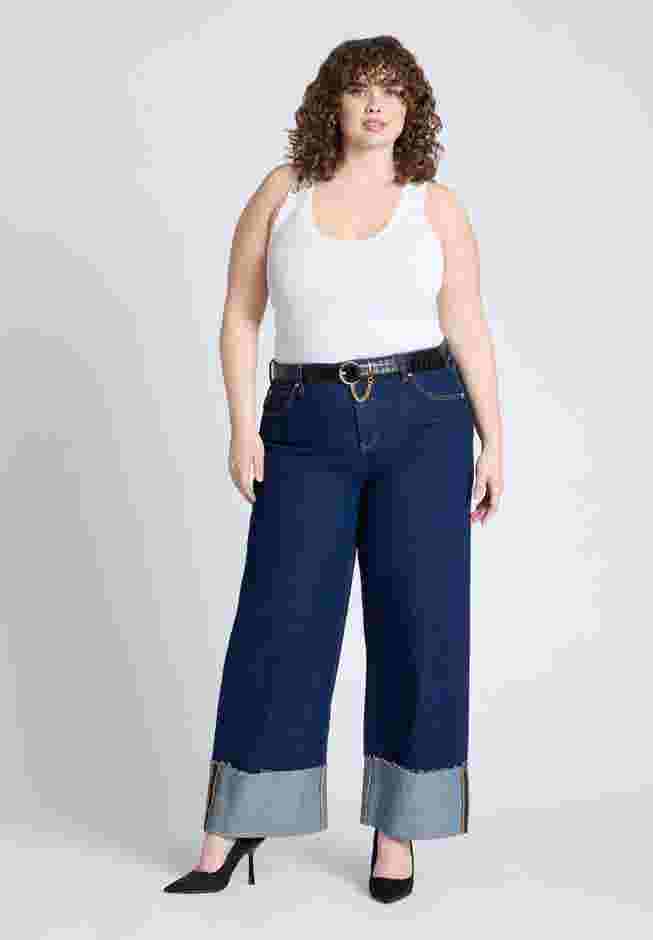 Round Buckle Swag Chain Belt image number 0