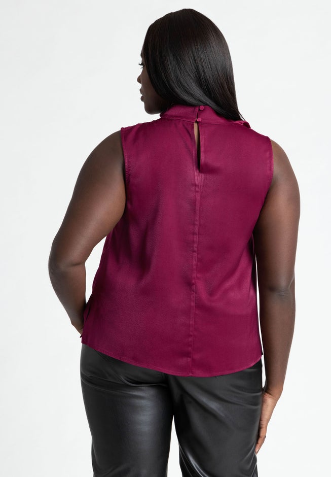 Asym Draped Top image number null