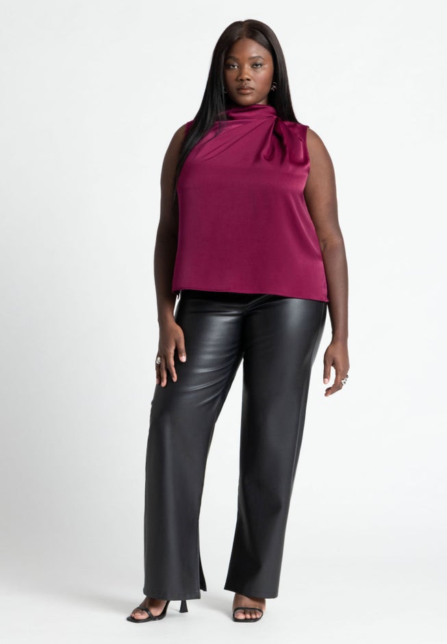 Asym Draped Top image number null