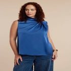 Asym Draped Top image number null