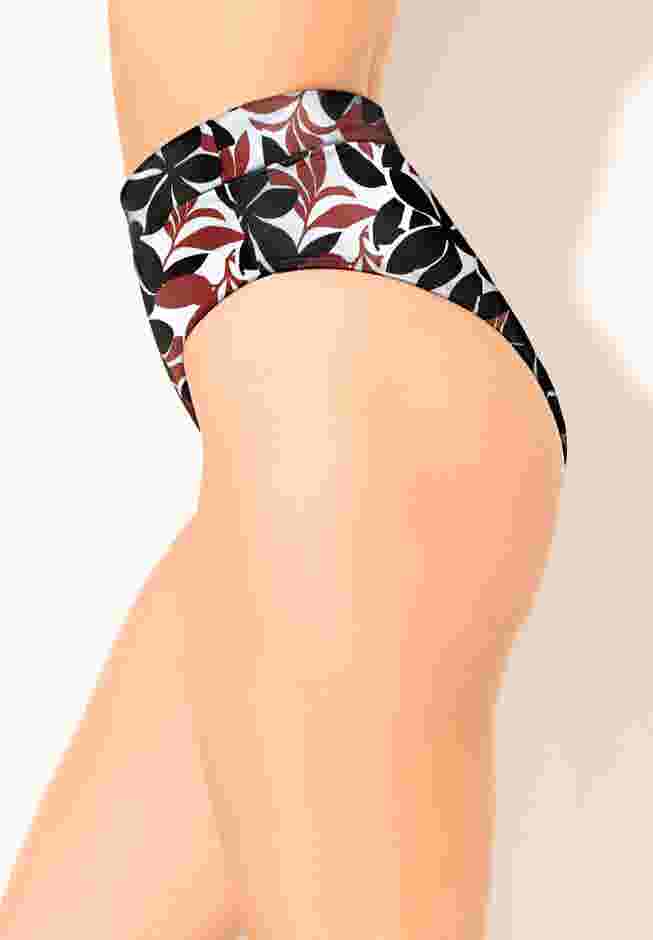 High Waist Cheeky Swim Brief image number 1