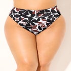 High Waist Cheeky Swim Brief image number null