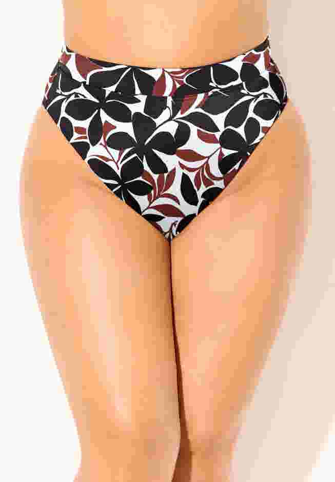 High Waist Cheeky Swim Brief image number 3
