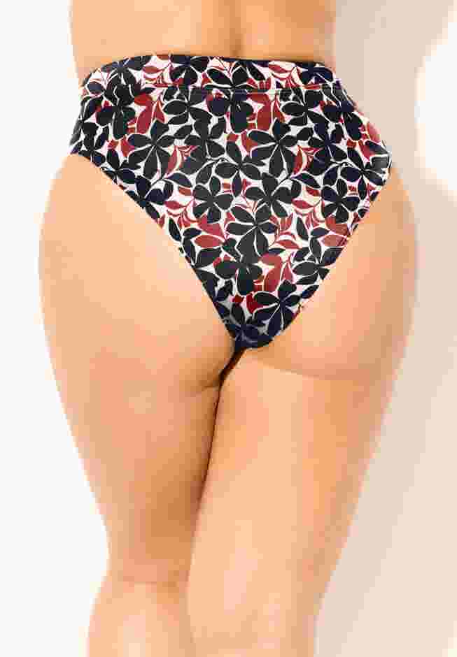 High Waist Cheeky Swim Brief image number 5