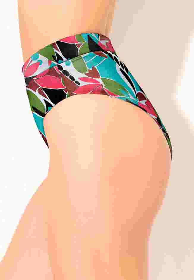 High Waist Cheeky Swim Brief image number 1