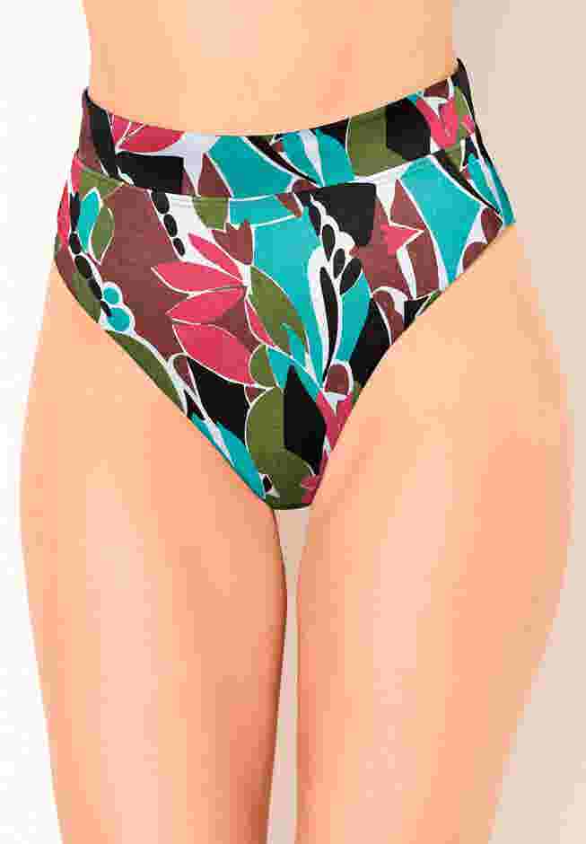 High Waist Cheeky Swim Brief image number 2