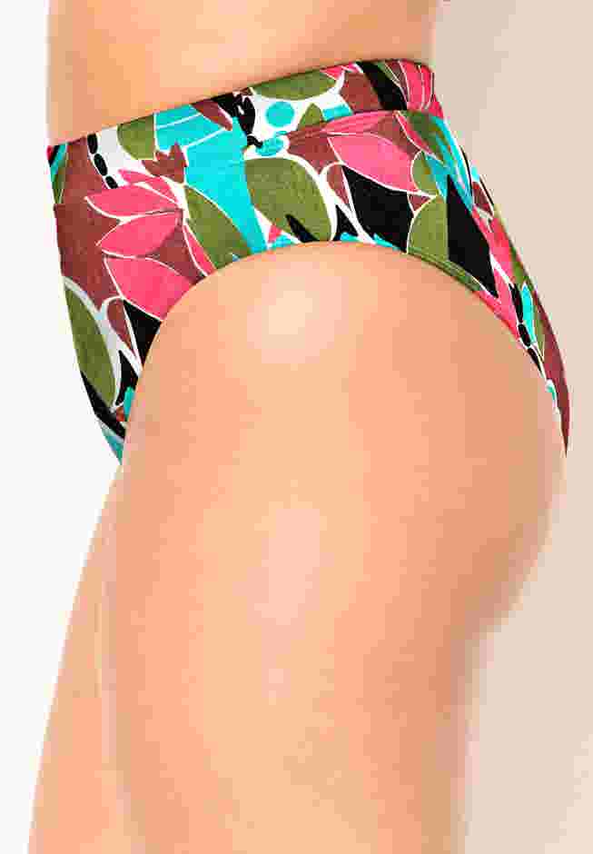 High Waist Cheeky Swim Brief image number 4