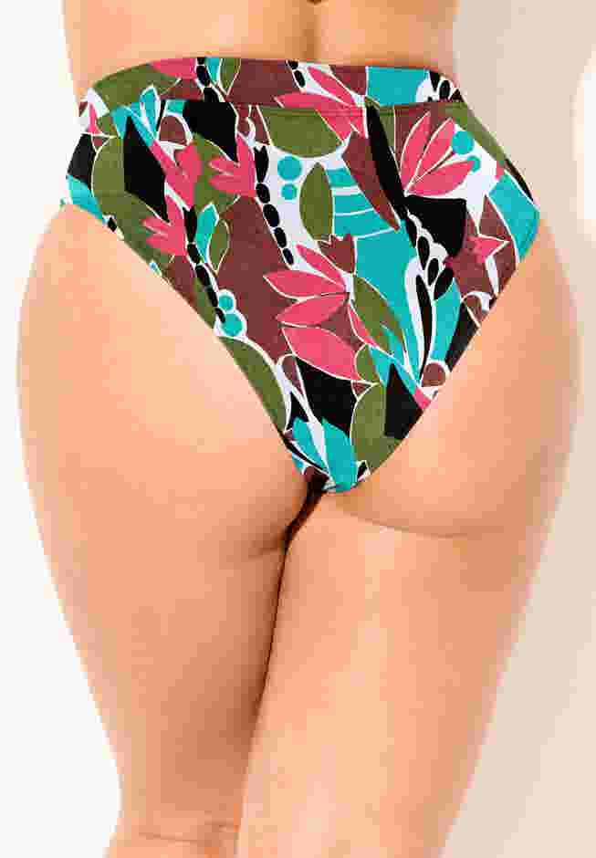 High Waist Cheeky Swim Brief image number 5