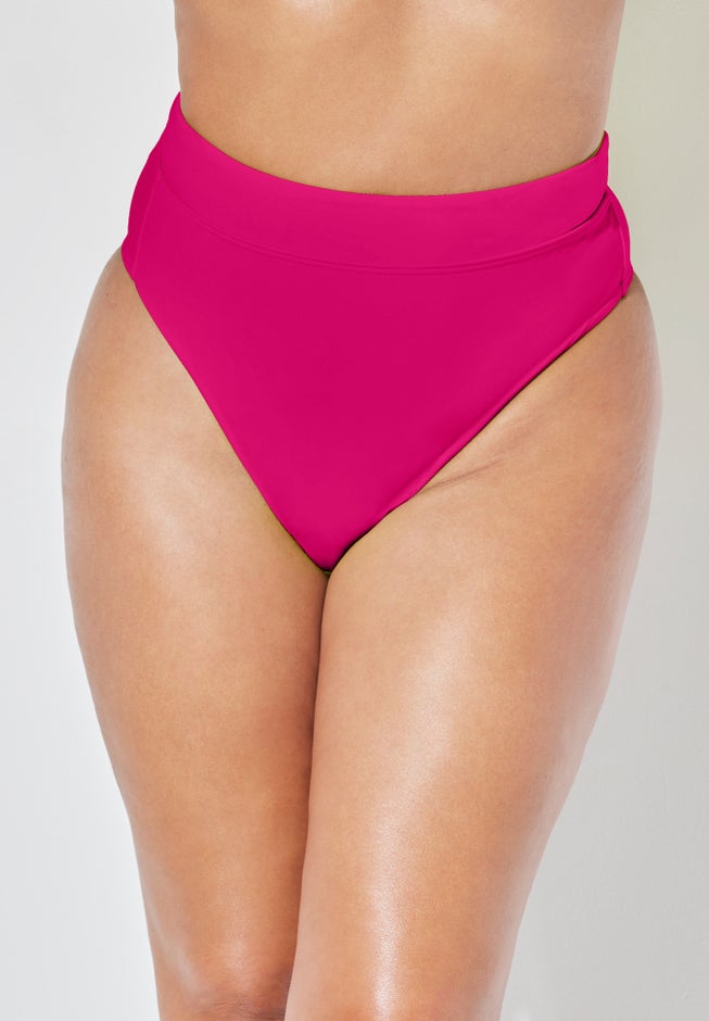 High Waist Cheeky Swim Brief image number 3