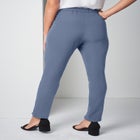Bi-Stretch Slit Front Ankle Pant image number null