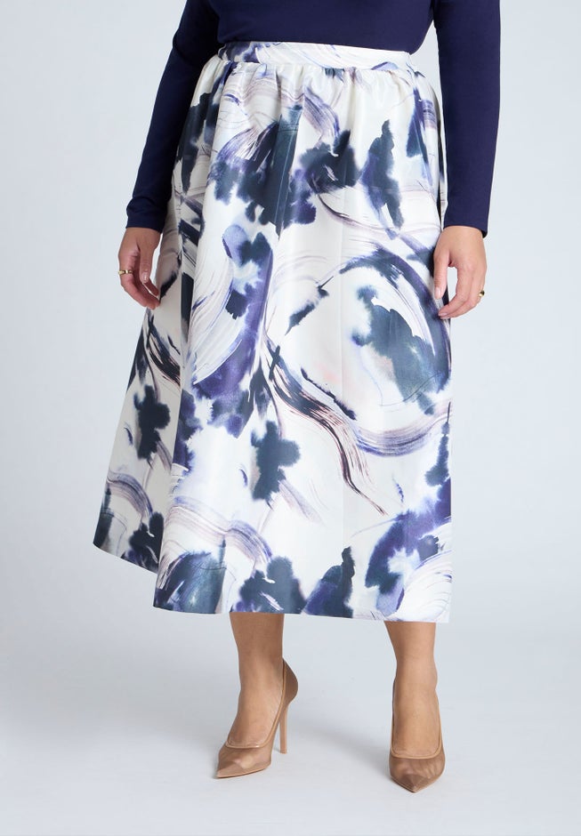 Midi Full Circle Skirt image number 1