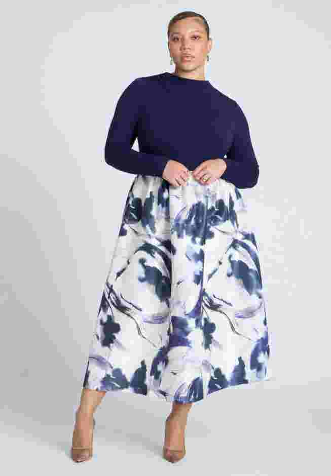 Midi Full Circle Skirt image number 0