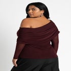Foldover Drape Top image number null