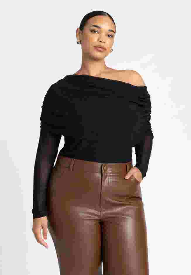 Foldover Drape Top image number 1