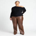 Foldover Drape Top image number null