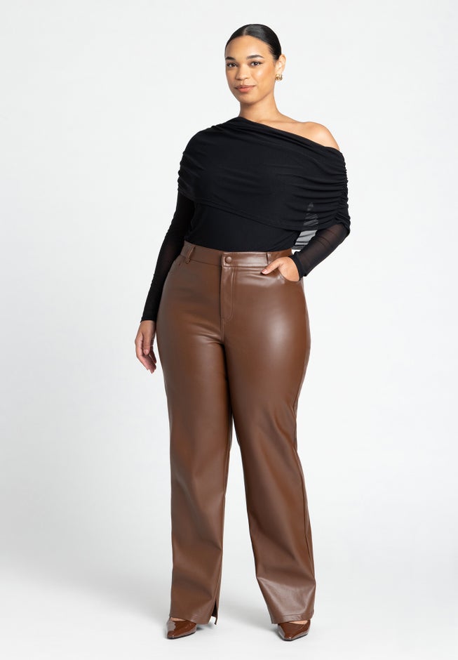 Foldover Drape Top image number 4