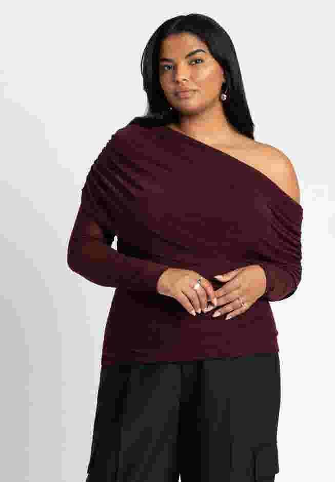 Foldover Drape Top image number 0