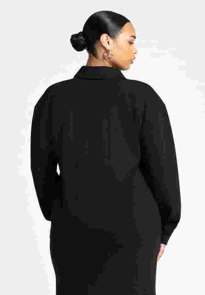 Exaggerated Shoulder Collar Top image number 1