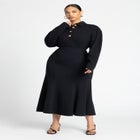 Exaggerated Shoulder Collar Top image number null