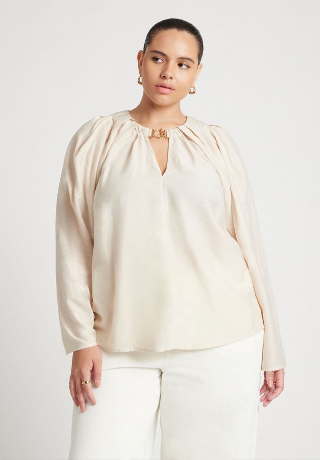 Hardware Detail Blouse image number 0
