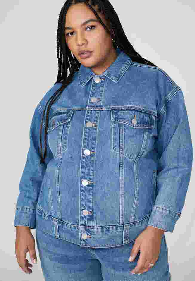 Oversized Denim Jacket image number 1