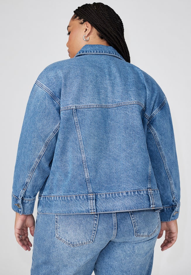 Oversized Denim Jacket image number 2