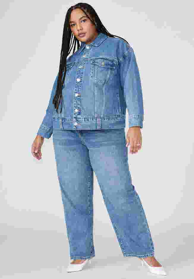 Oversized Denim Jacket image number 3