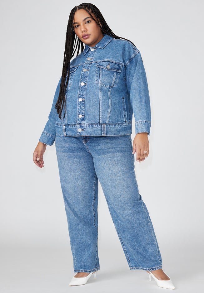 Oversized Denim Jacket image number 3