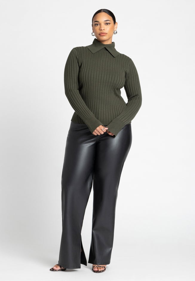 High Collar Sweater image number null