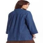 Cotton Denim Blouse image number null