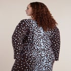 V Neck Intarsia Sweater image number 1