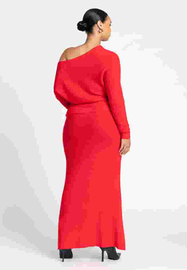 One Shoulder Maxi Dress W Slit image number 1