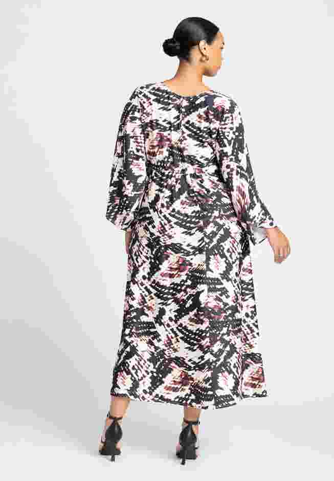 Wide Sleeve Maxi Dress image number 1