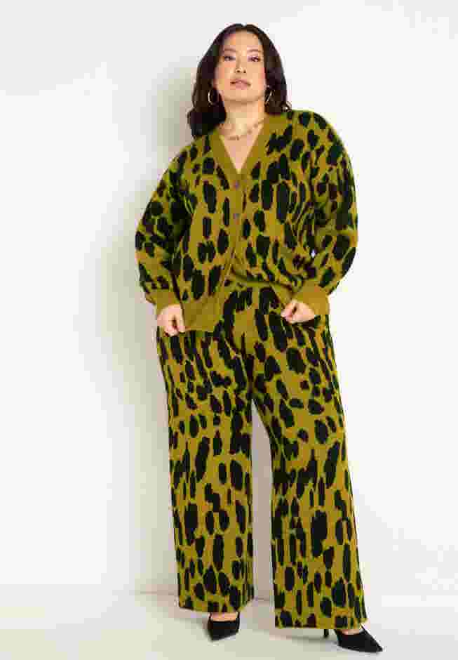Printed Longline Cardigan image number 2