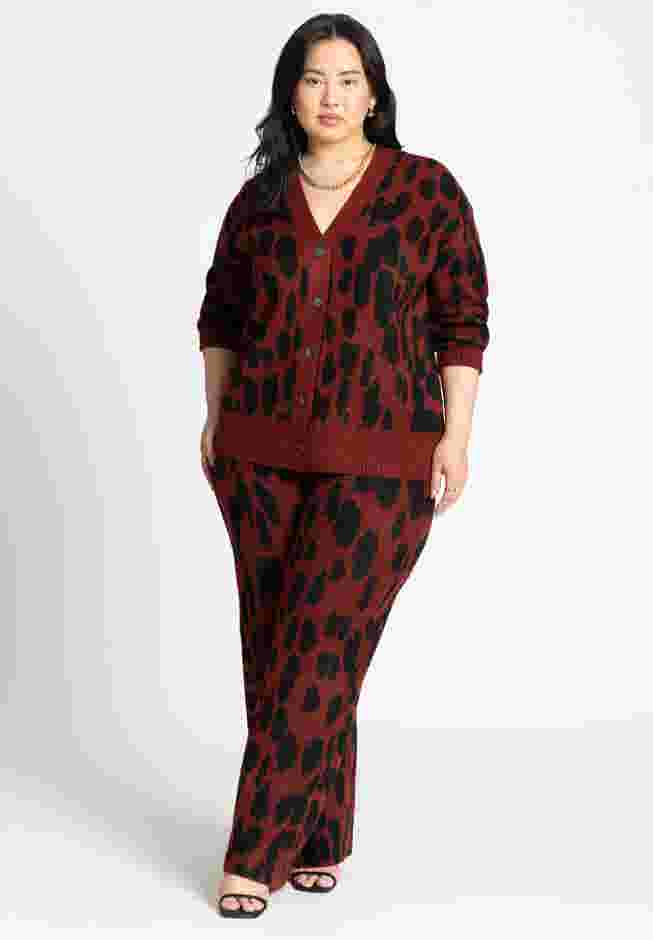 Printed Longline Cardigan image number 2