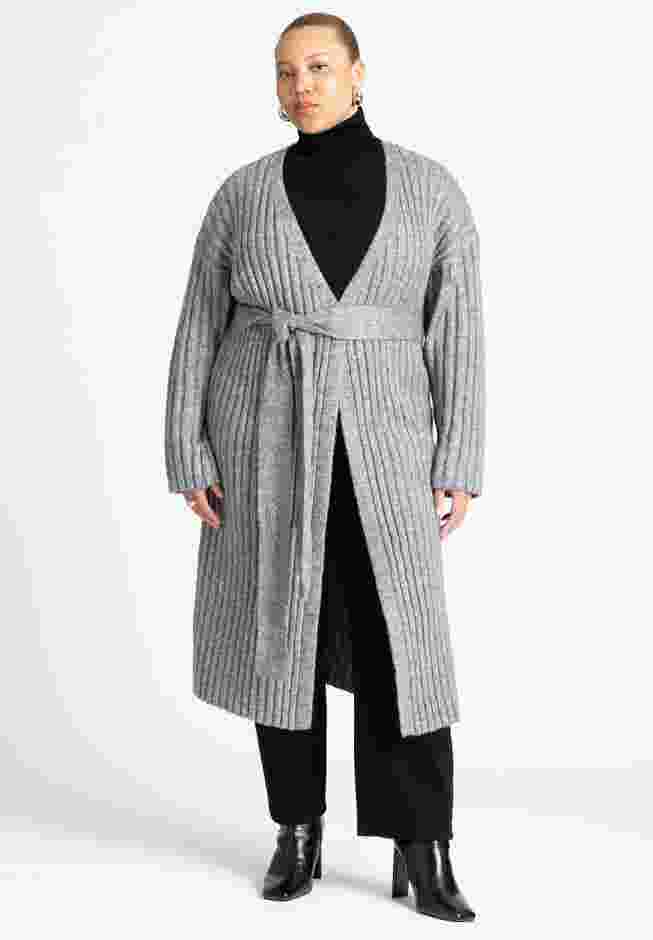 Long Belted Cardigan image number 0