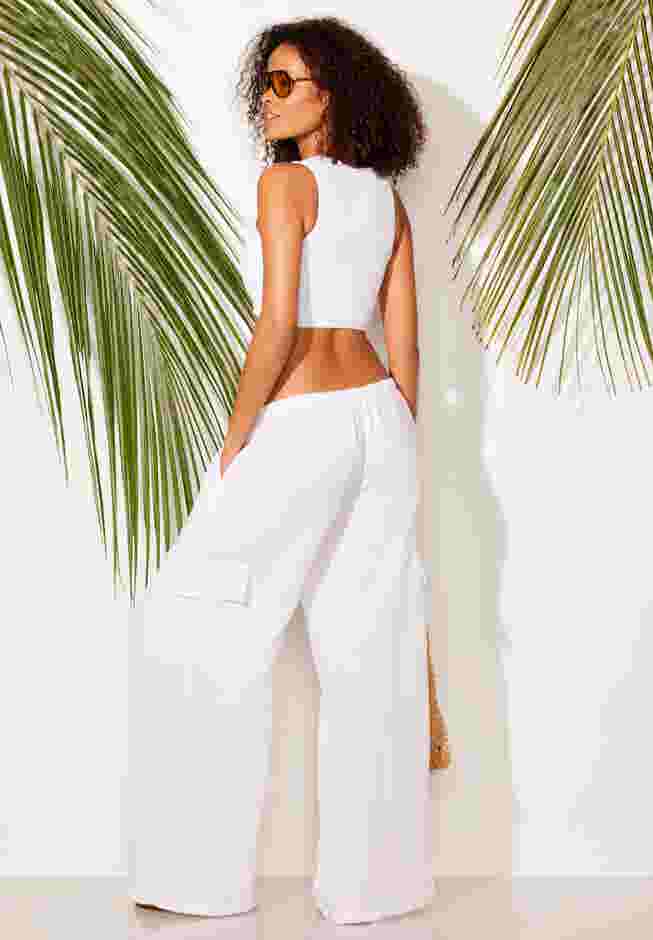 Gauze Cargo Pant image number 1