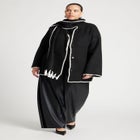 Scarf Sweater Coat image number null