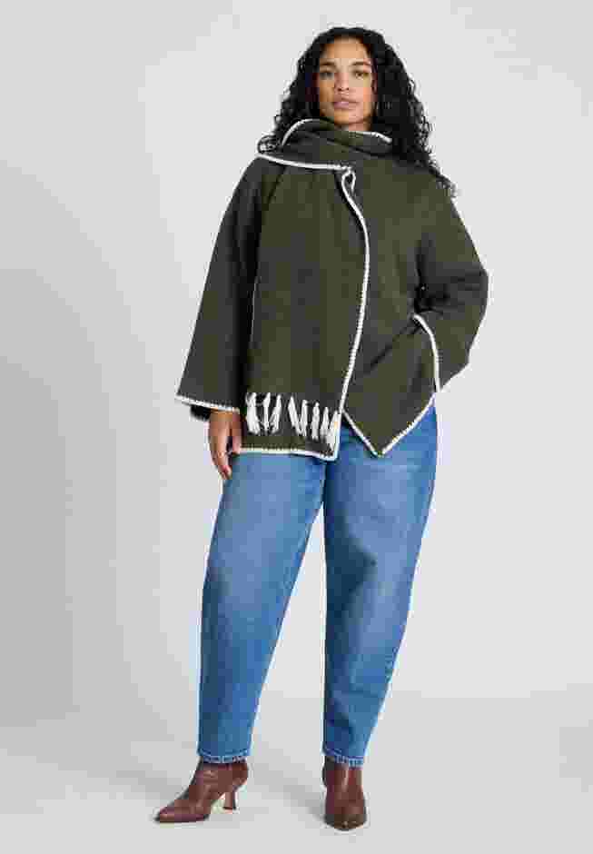 Scarf Sweater Coat image number 0