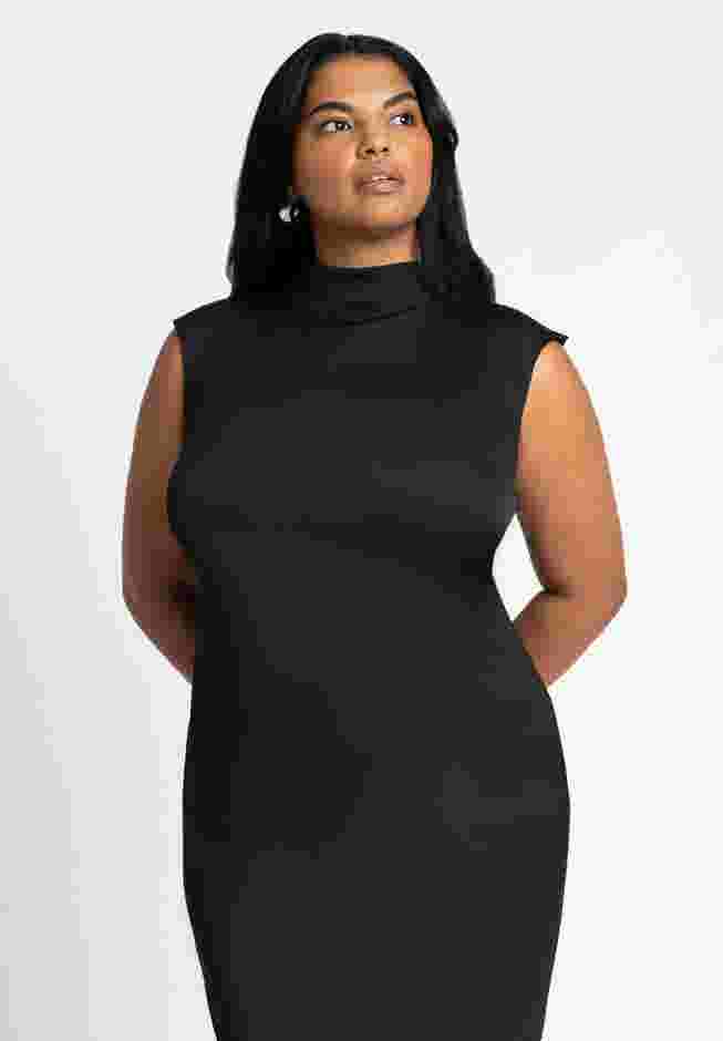 High Neck Column Dress image number 3