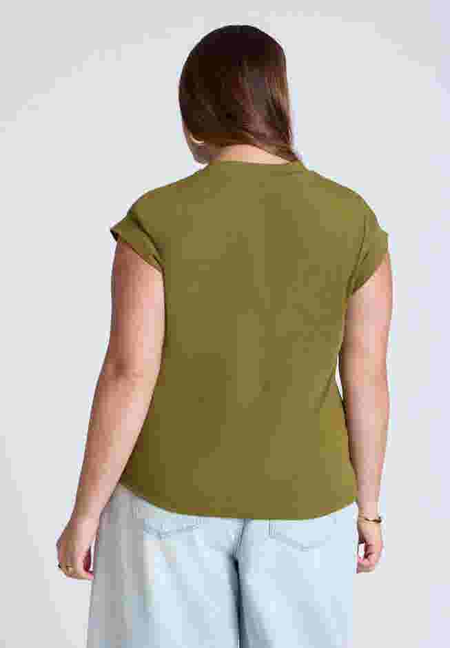 Jersey Knit T Shirt Short Sleeve image number 1