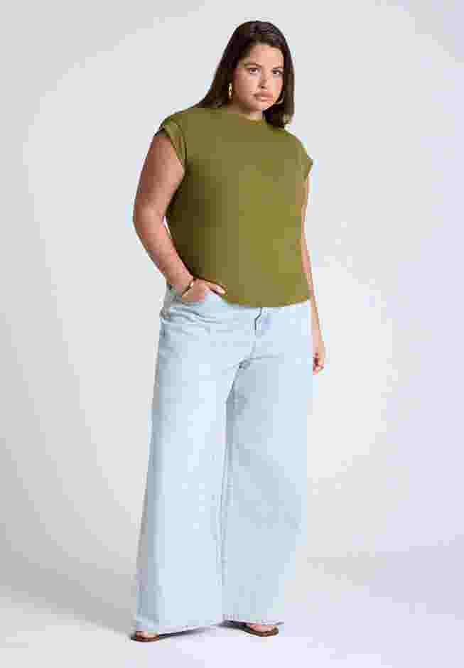 Jersey Knit T Shirt Short Sleeve image number 2