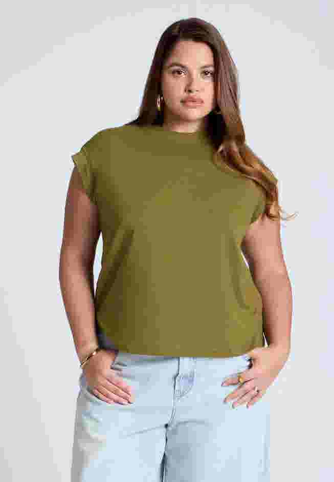 Jersey Knit T Shirt Short Sleeve image number 0