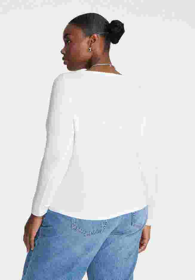 Boat Neck Long Sleeve Shirt image number 1