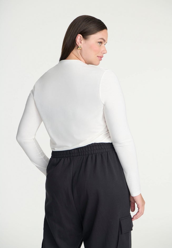 Mock Neck Long Sleeve image number null