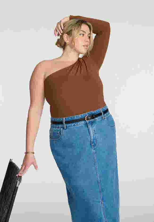 One Shoulder Long Sleeve image number 2