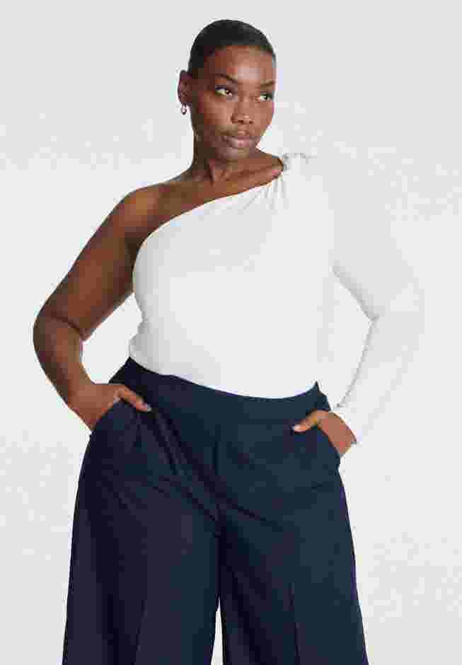 One Shoulder Long Sleeve image number 0