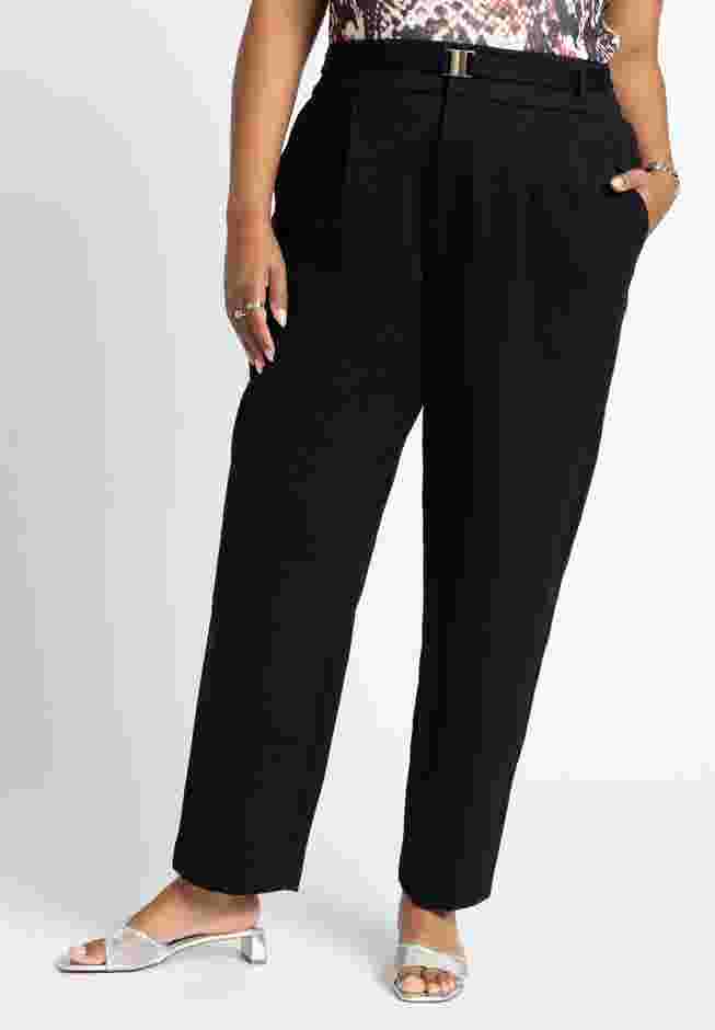 Ankle Pant With Belt image number 2
