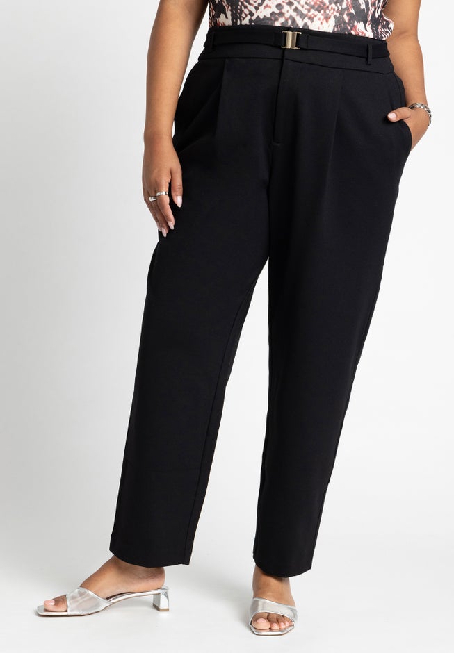 Ankle Pant With Belt image number 2